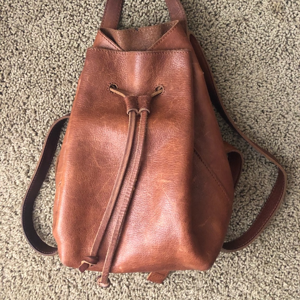 Madewell Mini Somerset Leather Backpack